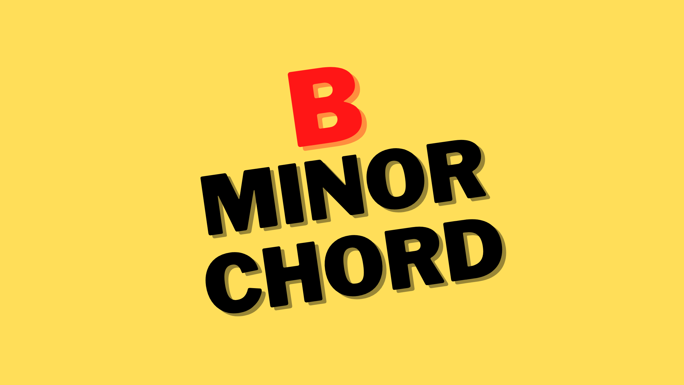 Learn the B Minor Chord on the Piano - Improve Piano